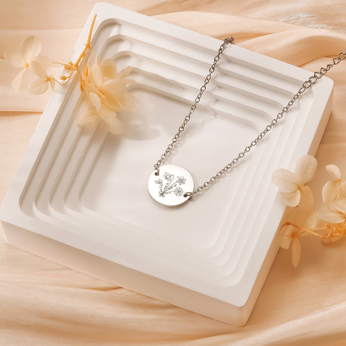 Birth Flower Bouquet Charm Bracelet-Jewelry-Anavia-Afterlife Essentials