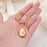 Pet Portrait Teardrop Memorial Key Chain Cremation Jewelry-Jewelry-Anavia-Afterlife Essentials