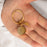 Round Fingerprint-Handwriting Coin Memorial Key Chain-Jewelry-Anavia-Afterlife Essentials