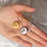 Round Coin Memorial Key Chain-Jewelry-Anavia-Afterlife Essentials