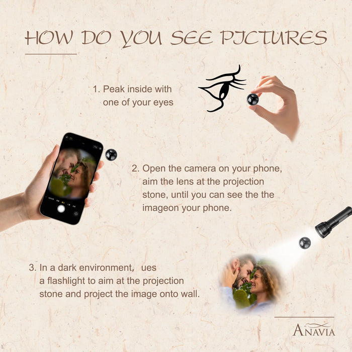 Custom Photo Projection Chain Bracelet-Jewelry-Anavia-Afterlife Essentials