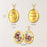 Oval Birth Flower and Name Photo Locket Necklace-Jewelry-Anavia-Afterlife Essentials