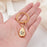 Pet Portrait Teardrop Memorial Key Chain Cremation Jewelry-Jewelry-Anavia-Afterlife Essentials
