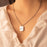 Vertical Engraving Dog Tag Memorial Necklace-Jewelry-Anavia-Afterlife Essentials