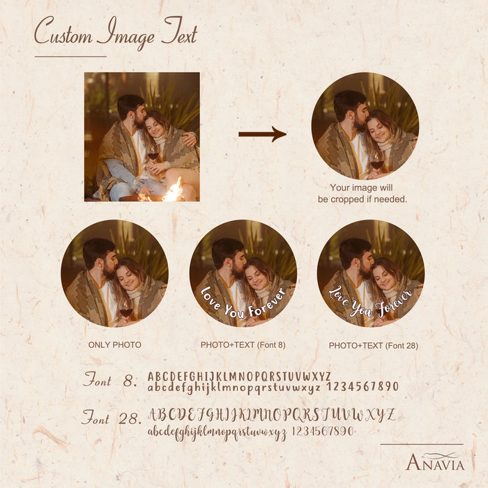Custom Photo Projection Chain Bracelet-Jewelry-Anavia-Afterlife Essentials