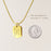 Vertical Engraving Dog Tag Memorial Necklace-Jewelry-Anavia-Afterlife Essentials