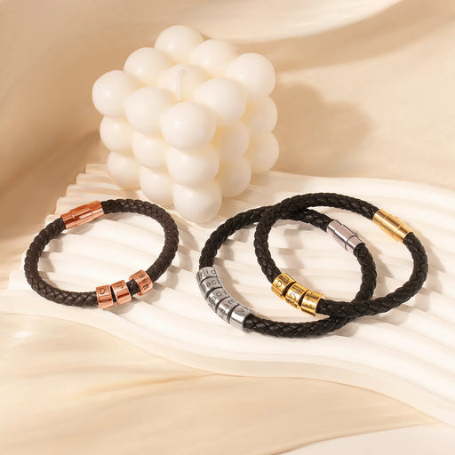 Custom Braided Rope Bead Bracelet-Jewelry-Anavia-Afterlife Essentials