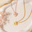 Custom Handwriting Birthstone Heart Necklace-Jewelry-Anavia-Afterlife Essentials