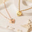 Pet Portrait Birthstone Heart Necklace-Jewelry-Anavia-Afterlife Essentials