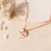Custom Handwriting Birthstone Heart Necklace-Jewelry-Anavia-Afterlife Essentials