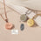 Fingerprint Coin Memorial Necklace Cremation Jewelry-Jewelry-Anavia-Afterlife Essentials