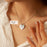Custom Handwriting Birthstone Heart Necklace-Jewelry-Anavia-Afterlife Essentials