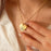 Pet Portrait Birthstone Heart Necklace-Jewelry-Anavia-Afterlife Essentials