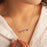 Square Birthstone Necklace-Jewelry-Anavia-Afterlife Essentials