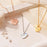 Custom Engraved Birthstone Heart Necklace-Jewelry-Anavia-Afterlife Essentials
