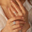 Personalized Initial and Birthstone Ring-Jewelry-Anavia-Afterlife Essentials