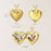 Symmetrical Floral Pattern Photo Heart Locket Necklace-Jewelry-Anavia-Afterlife Essentials