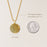 Fingerprint Coin Memorial Necklace Cremation Jewelry-Jewelry-Anavia-Afterlife Essentials