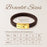 Custom Handwriting Double Strap Leather Bracelet-Jewelry-Anavia-Afterlife Essentials