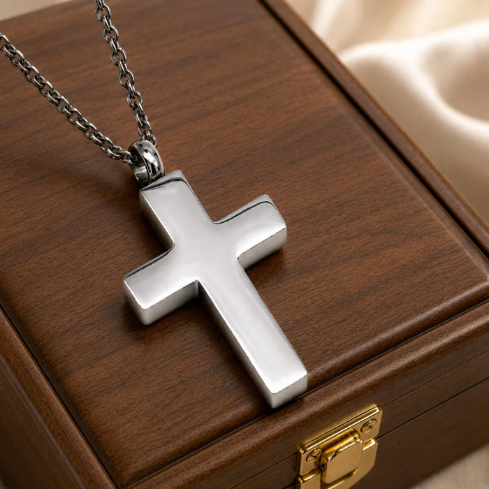 Forever Cross Pendant Cremation Jewelry