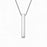 Forever Bar Pendant Cremation Jewelry