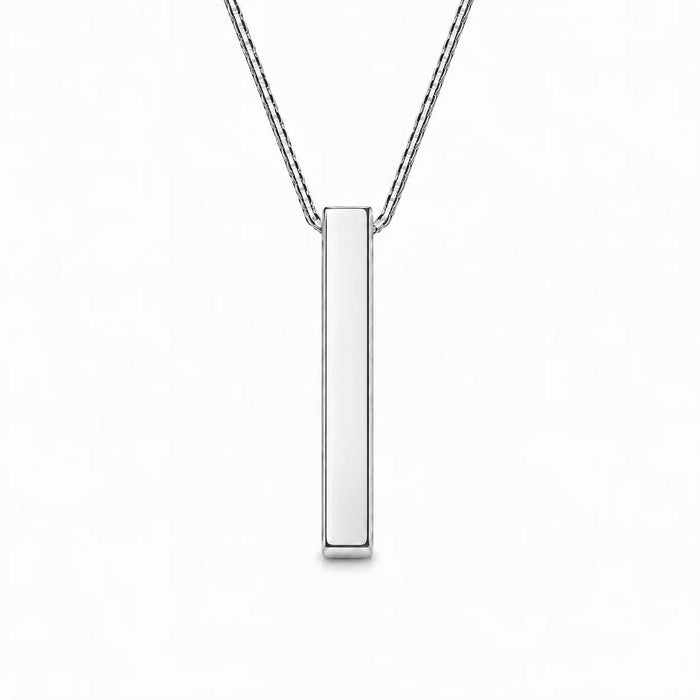 Forever Bar Pendant Cremation Jewelry