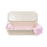 Standard Pet Casket - Almond with Pink Hibiscus-Pet Caskets-Titan Caskets-Afterlife Essentials