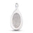 Teardrop Fingerprint Pendant Jewelry-Jewelry-The Living Urn-Sterling Silver-Afterlife Essentials