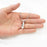 Crystal Birthstone Twisted Bar Cremation Jewelry-Jewelry-Anavia-Afterlife Essentials