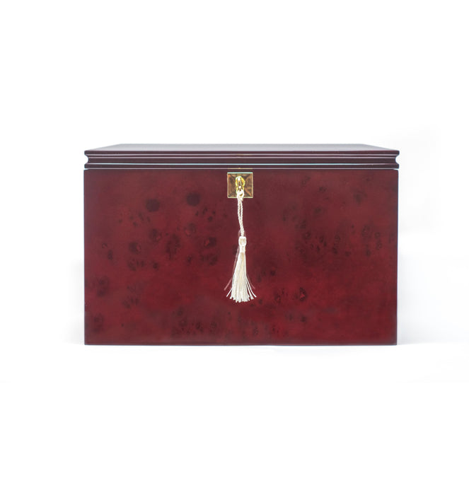 Burlwood Memory Box, Large/Adult Cremation Urn-Cremation Urns-Urns of Distinction-Afterlife Essentials