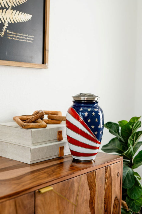 The American, Large/Adult Cremation Urn-Cremation Urns-Urns of Distinction-Afterlife Essentials