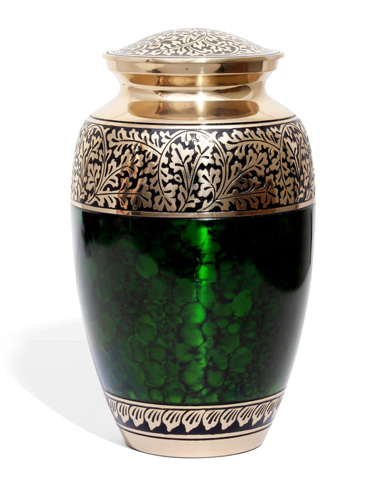 Emerald Hillside, Large/Adult Cremation Urn-Cremation Urns-Urns of Distinction-Afterlife Essentials