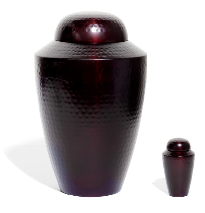 Hammered Earth, Keepsake Cremation Urn-Cremation Urns-Urns of Distinction-Afterlife Essentials