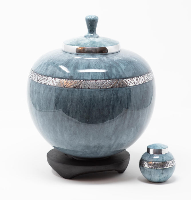 Blue Empire, Large/Adult Cremation Urn-Cremation Urns-Urns of Distinction-Afterlife Essentials