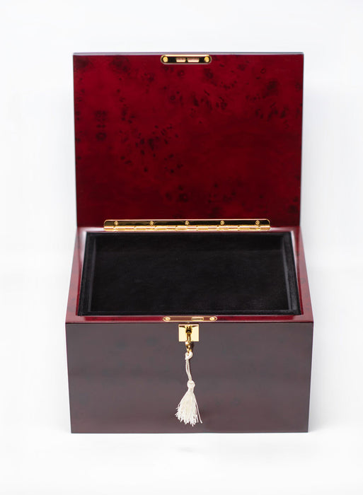 Burlwood Memory Box, Large/Adult Cremation Urn-Cremation Urns-Urns of Distinction-Afterlife Essentials