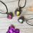 Angel Wing Birthstone Heart Memorial Necklace-Jewelry-Anavia-Afterlife Essentials