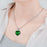 Crystal Birthstone Heart Memorial Necklace-Jewelry-Anavia-Afterlife Essentials
