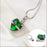 Crystal Birthstone Heart Memorial Necklace-Jewelry-Anavia-Afterlife Essentials