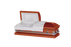 Steel Pet Casket - Orange-Pet Caskets-Titan Caskets-Afterlife Essentials