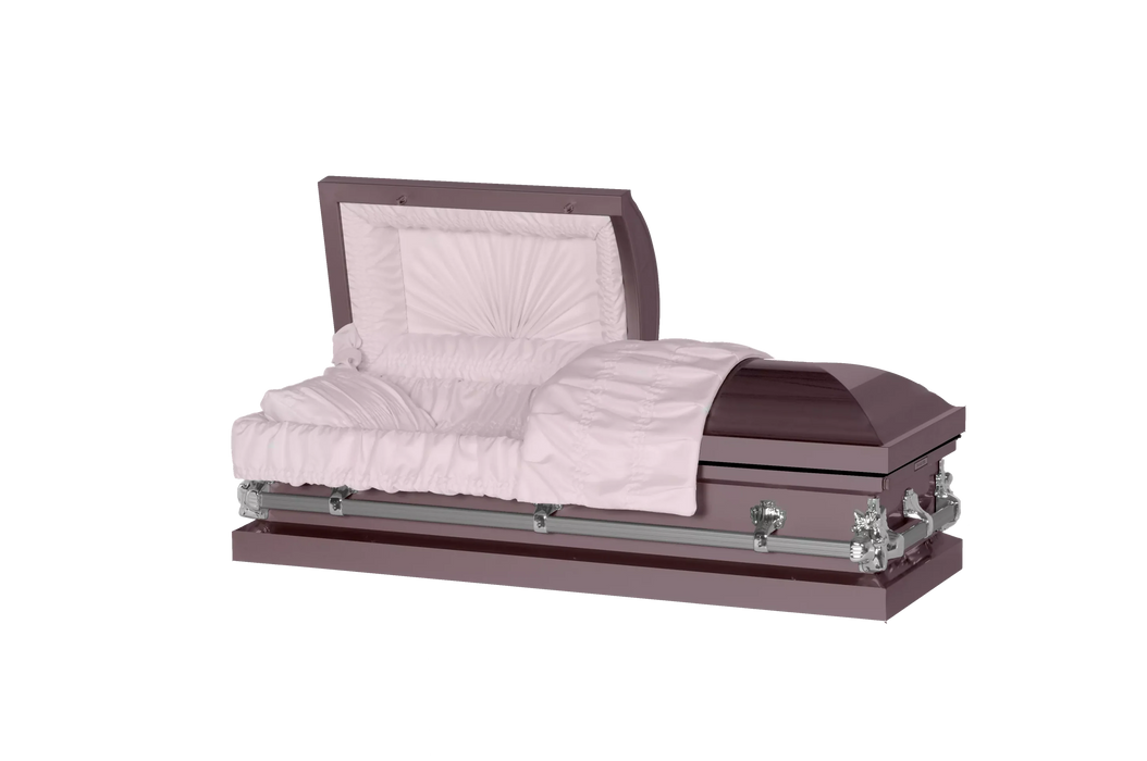 Steel Pet Casket - Orchid-Pet Caskets-Titan Caskets-Afterlife Essentials