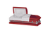 Steel Pet Casket - Red-Pet Caskets-Titan Caskets-Afterlife Essentials