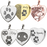 Pet Personalized Peaceful Heart Cremation Jewelry