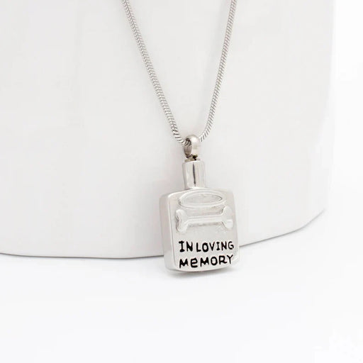 In Loving Memory Pet Memorial Necklace Cremation Jewelry-Jewelry-Anavia-Afterlife Essentials