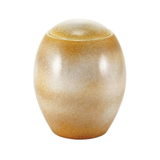 Serene Reflections Sandy White, Full Size Cremation Urn-Cremation Urns-Terrybear-Afterlife Essentials