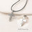 Flowing Cross Memorial Necklace-Jewelry-Anavia-Afterlife Essentials
