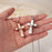 Premium Collet Cross Memorial Necklace Cremation Jewelry-Jewelry-Anavia-Afterlife Essentials