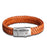 Embrace Remembrance Leather Cremation Bracelet-Jewelry-The Living Urn-Light Brown Leather-Afterlife Essentials