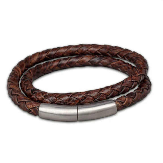 Embrace Eternity Leather Cremation Bracelet