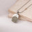 Half Fingerprint Memorial Necklace Cremation Jewelry-Jewelry-Anavia-Afterlife Essentials