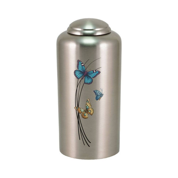 Enchanted Essence Butterflies Pewter Full Size Cremation Urn-Cremation Urns-Terrybear-Afterlife Essentials
